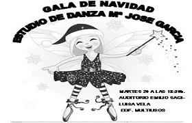 Gala de navidad del Estudio de Danza Mª José García.